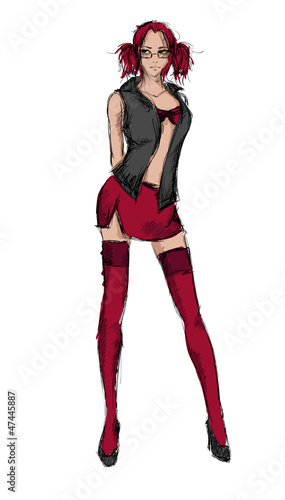 SKETCH. fashion girls