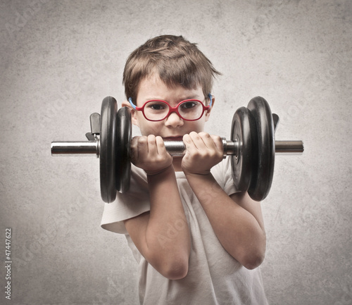 Quadro su tela Heavy Dumbbell