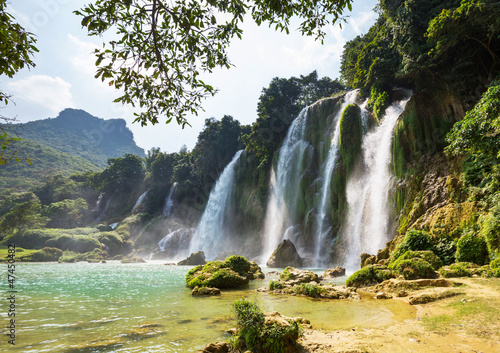 Waterfall in Vietnam