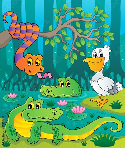 Swamp theme image 1