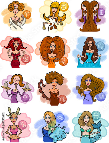 horoscope zodiac signs with women