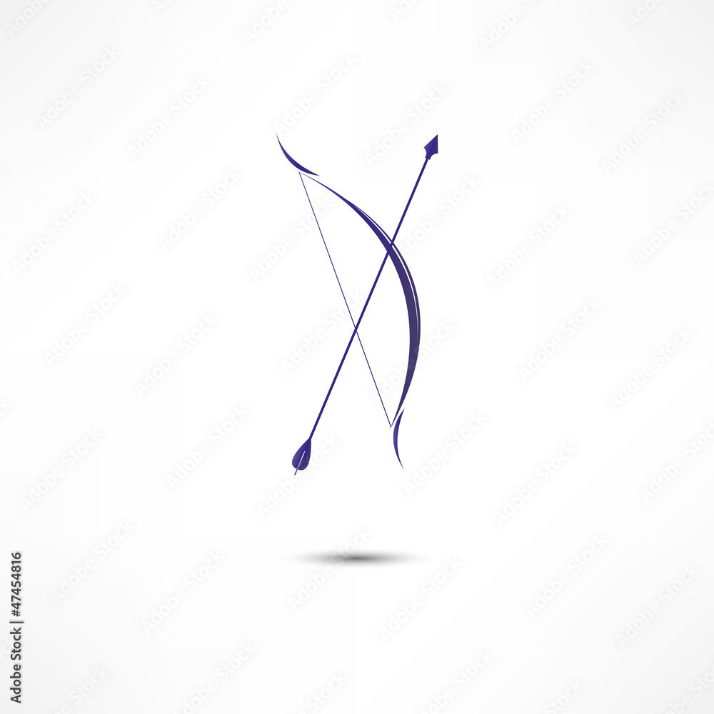 Bow And Arrow Icon Bow And Arrow Icon
