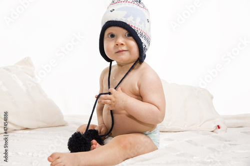 Charming infant photo