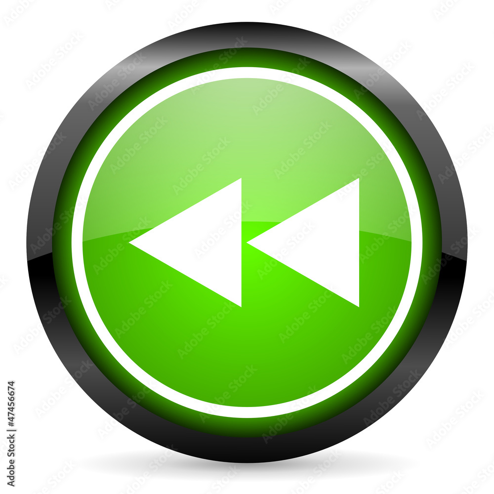 scroll green glossy icon on white background scroll green glossy icon on white background