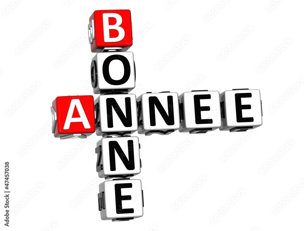 3D Happy New Year In French Language Crossword 3D Happy New Year In French Language Crossword