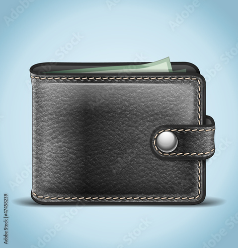 Realistic Leather Wallet