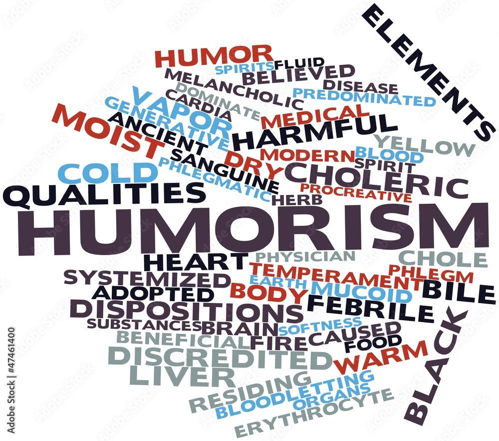 Word cloud for Humorism