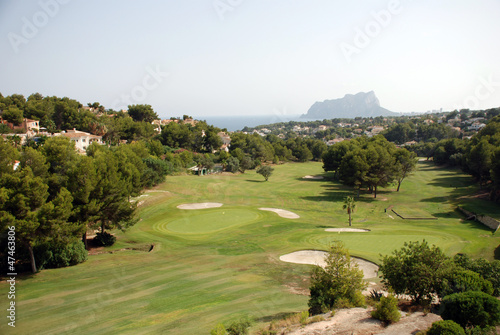 Golf course on the Costa Blanca