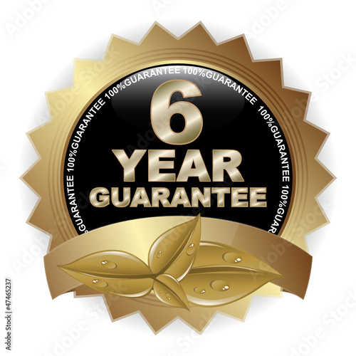 6 YEAR GUARANTEE ICON