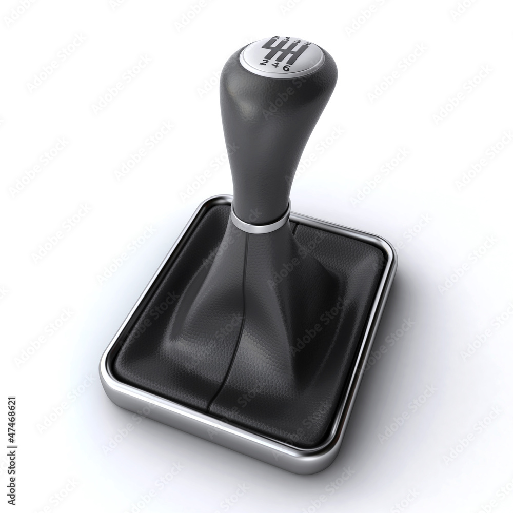 Obraz premium car gear stick