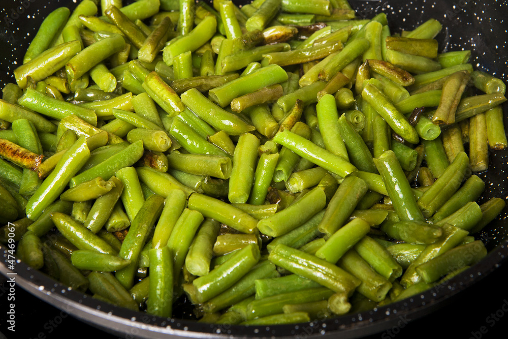 fried green beans