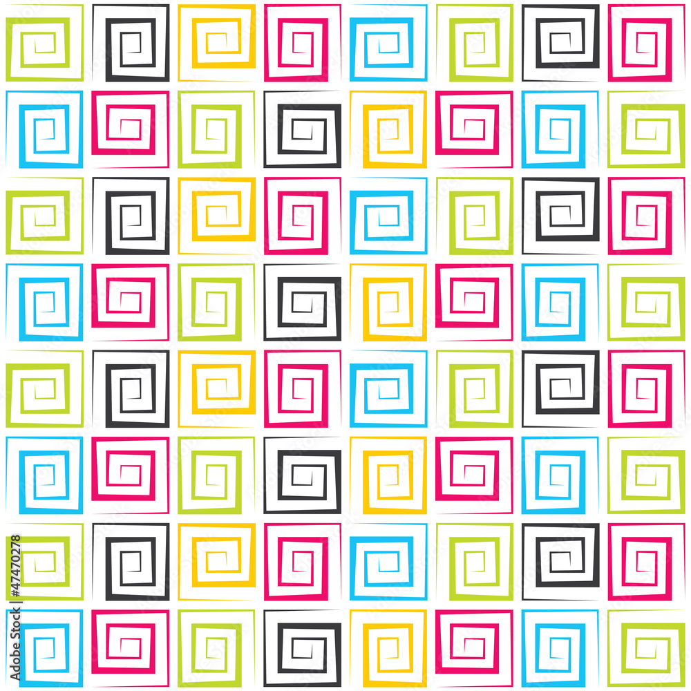 colorful square swirl shape pattern colorful square swirl shape pattern