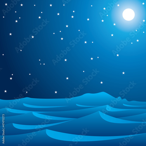 midnight blue with sparking star stock vector © designaart