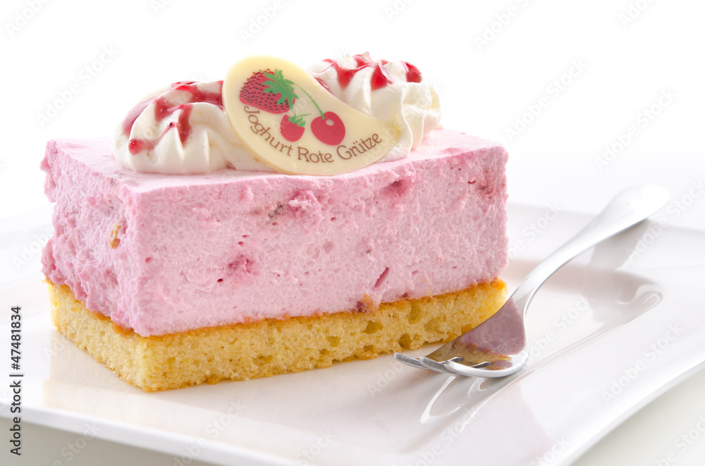 Rote Grütze Joghurtschnitte Rote Grütze Joghurtschnitte