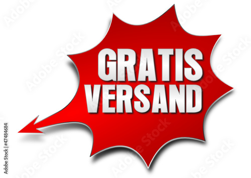 Gratis Versand, Vektor