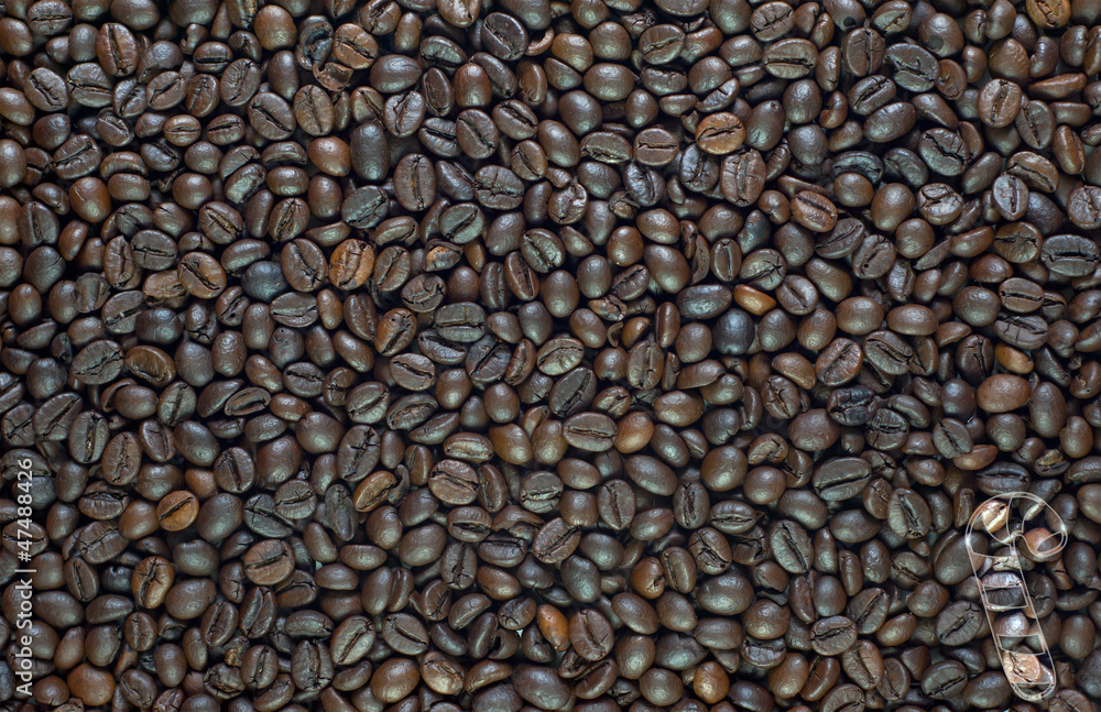 Christmas icon on coffee background and textured Christmas icon on coffee background and textured