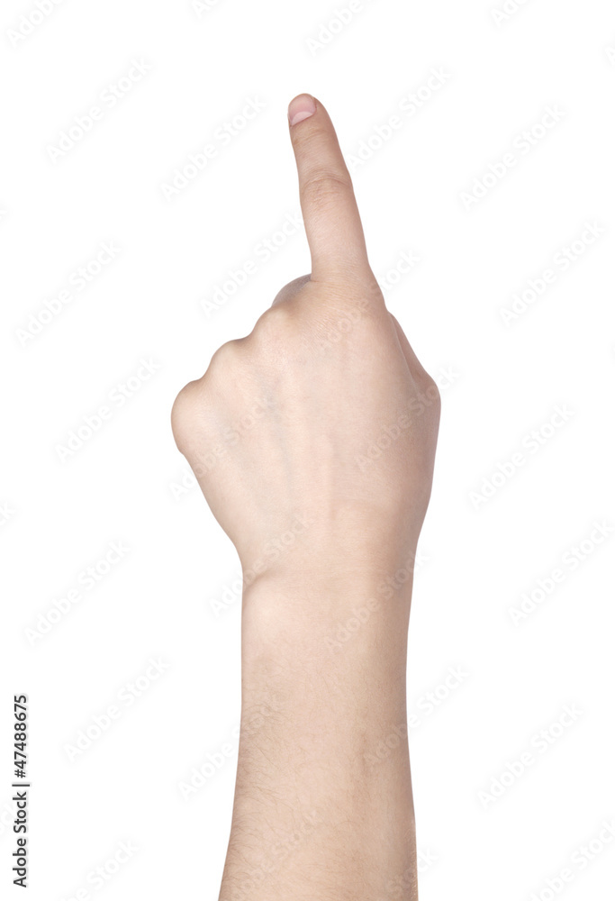 woman's finger pointing or touching woman's finger pointing or touching