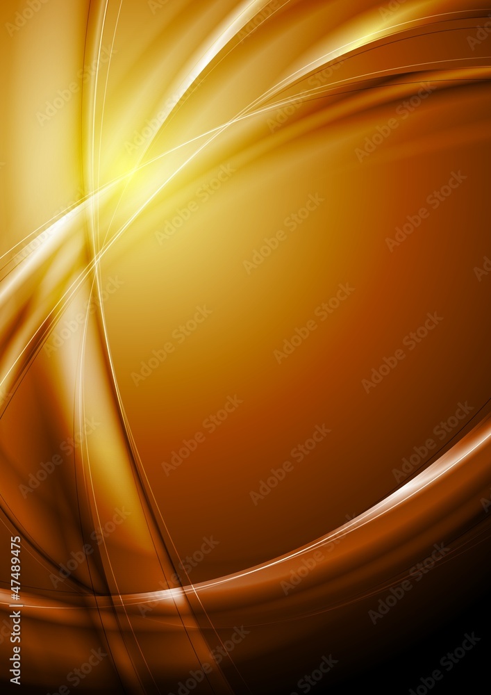 Fototapeta premium Abstract vector wavy background