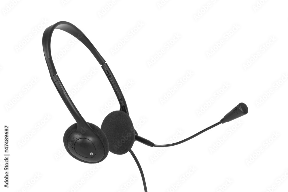 Headset with microphone Headset with microphone