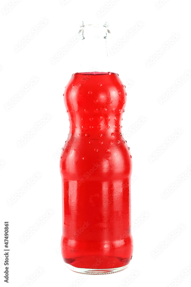 Red water bottle