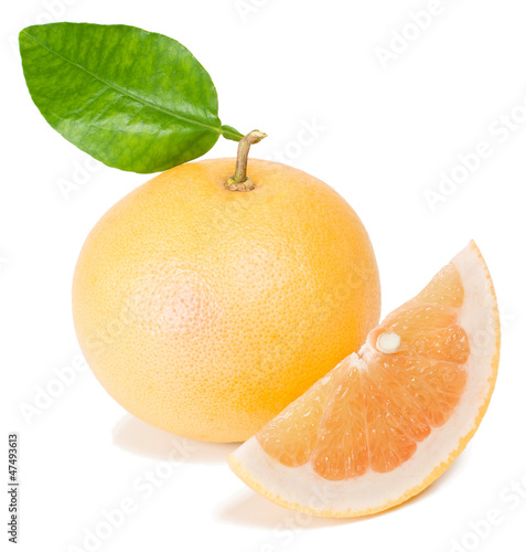 grapefruit and slice