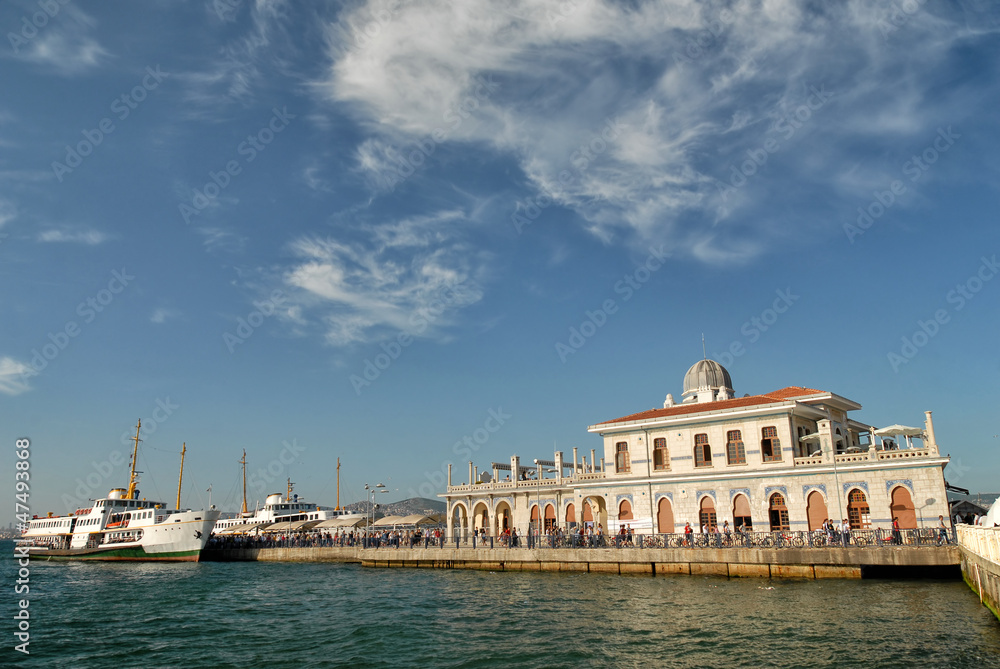 Pier Of Buyukada (Prinkipos - Prince Islands), Istanbul, Turkey