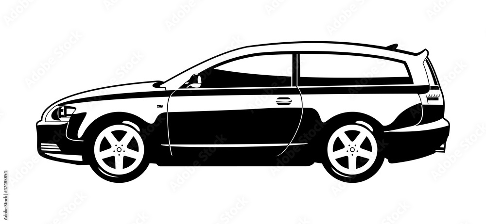 illustration of car