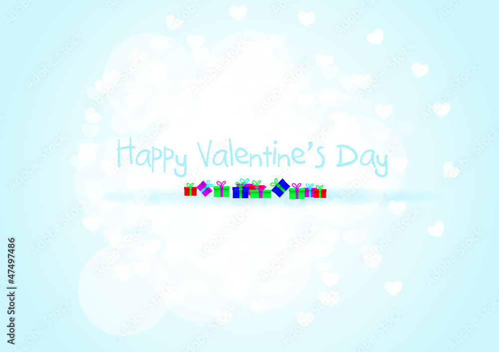 Happy Valentine's Day background vector