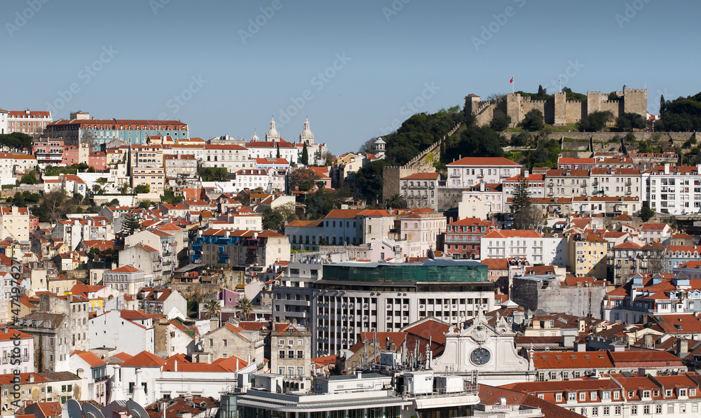Beautiful view of Lisbon