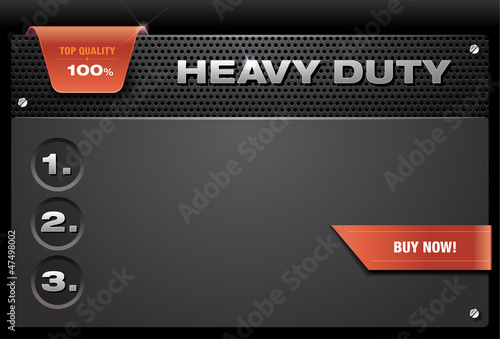 Perforated Metal Plate with design elements