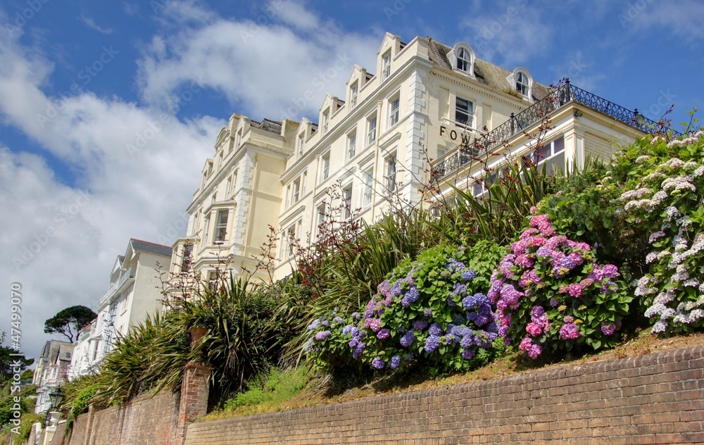 Fototapeta premium rue de cornouailles britannique