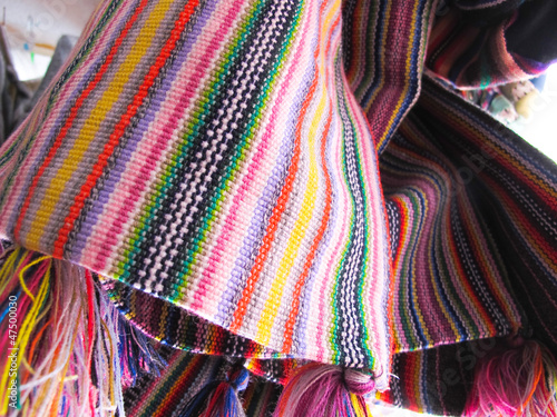 Andean ponchos, Chile