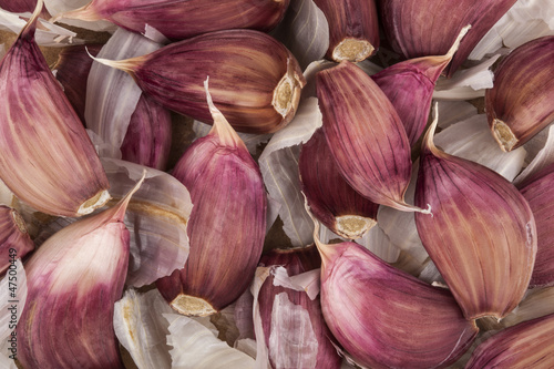 Bild auf Leinwand Garlic cloves
