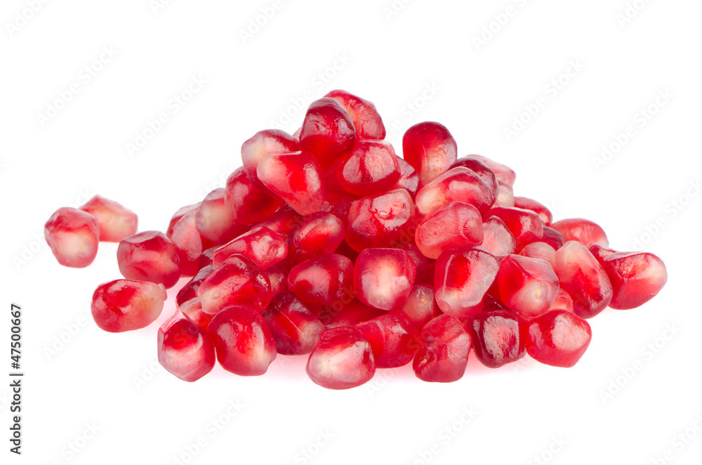 Pomegranate seed pile Pomegranate seed pile