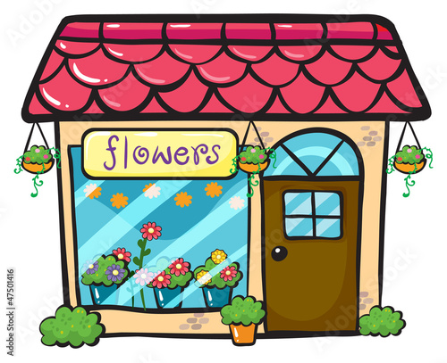 a flower shop