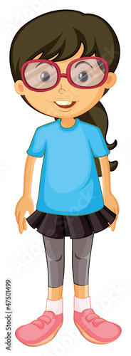a girl