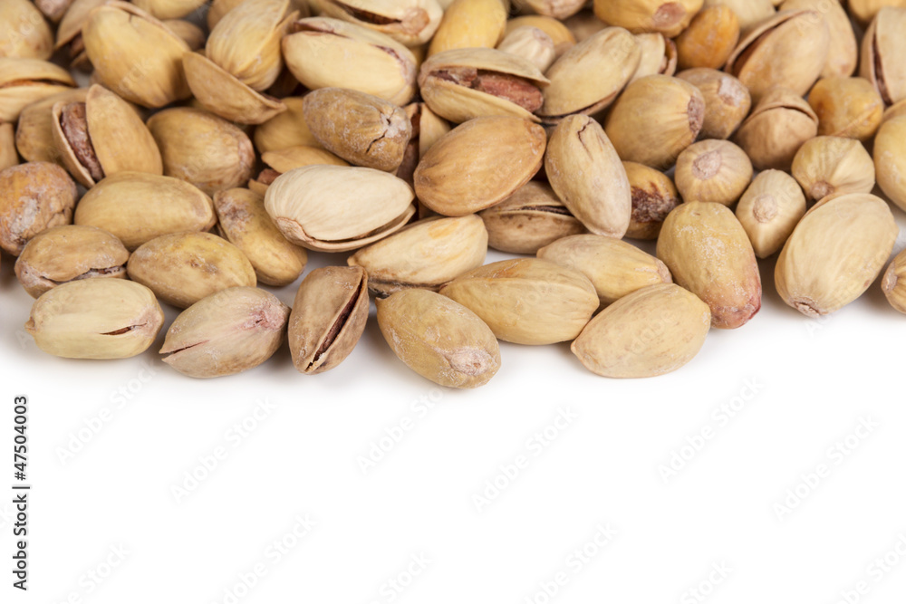 border from pistachios border from pistachios