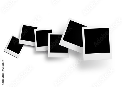 Vector polaroid collection