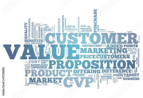 Word Cloud "Customer Value Proposition"
