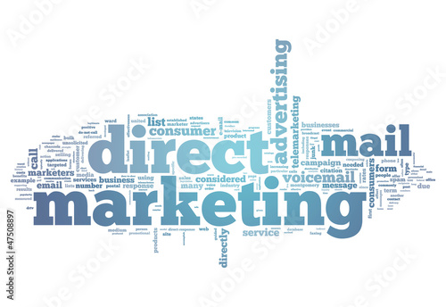 Word Cloud "Direct Marketing"