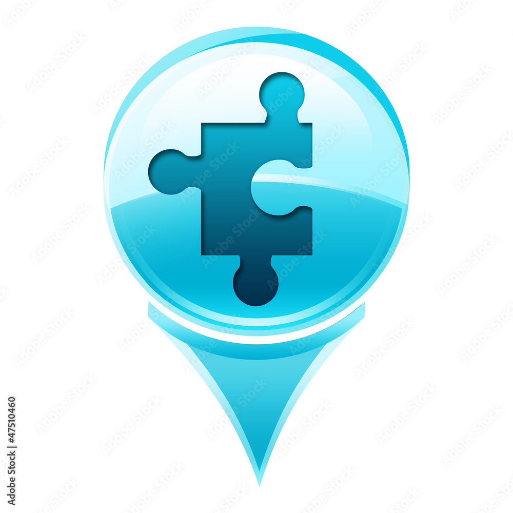 Obraz premium Transparent to the 3d icon