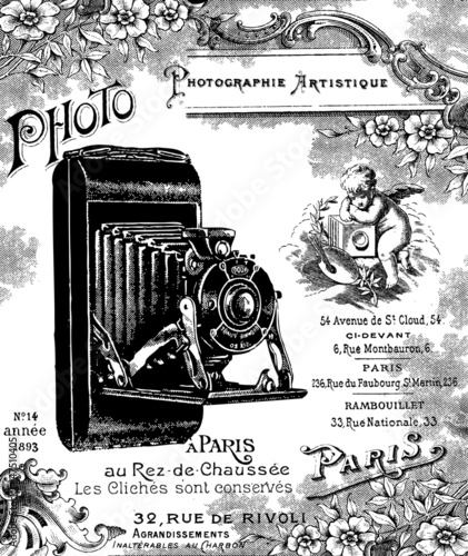 Fond Photo Vintage