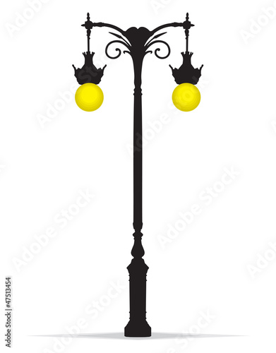 Decorative street lamp