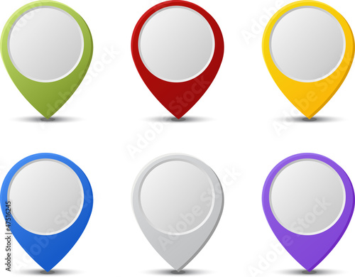 Free Download Map pointers - GFXLoad