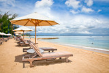Beautiful Sanur beach on Bali