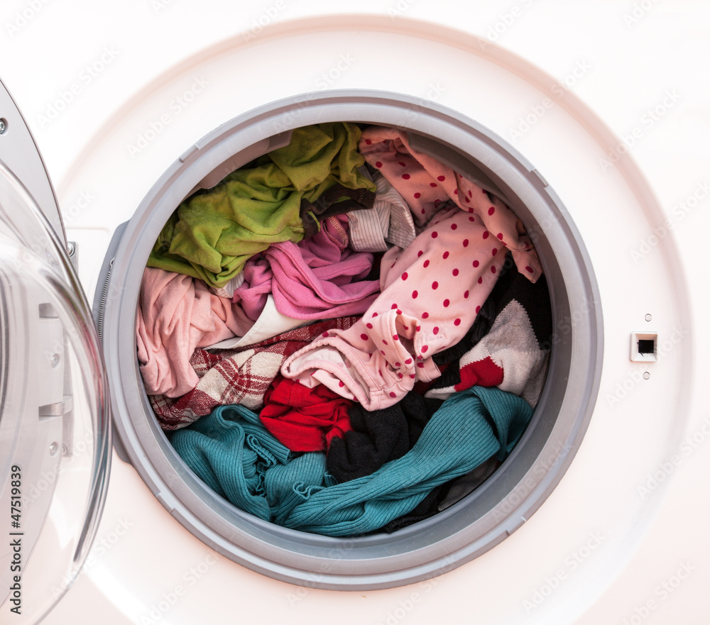 Laundry before washing Laundry before washing