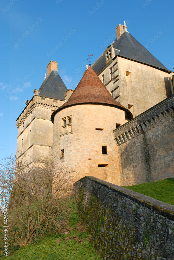 Château de Biron en Dordogne