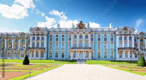 Katherine's Palace hall in Tsarskoe Selo (Pushkin).