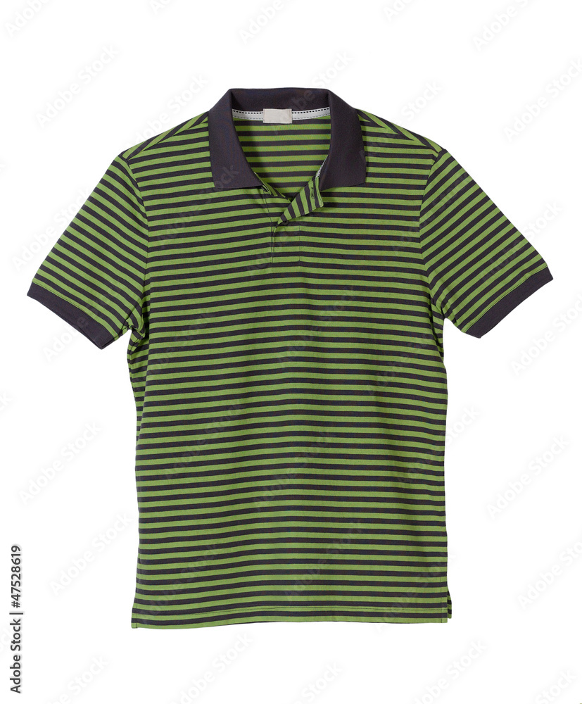 Green strip t-shirt for men Green strip t-shirt for men
