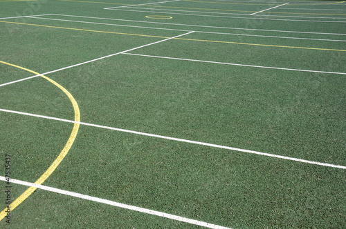 Outdoor sports surface © Jane